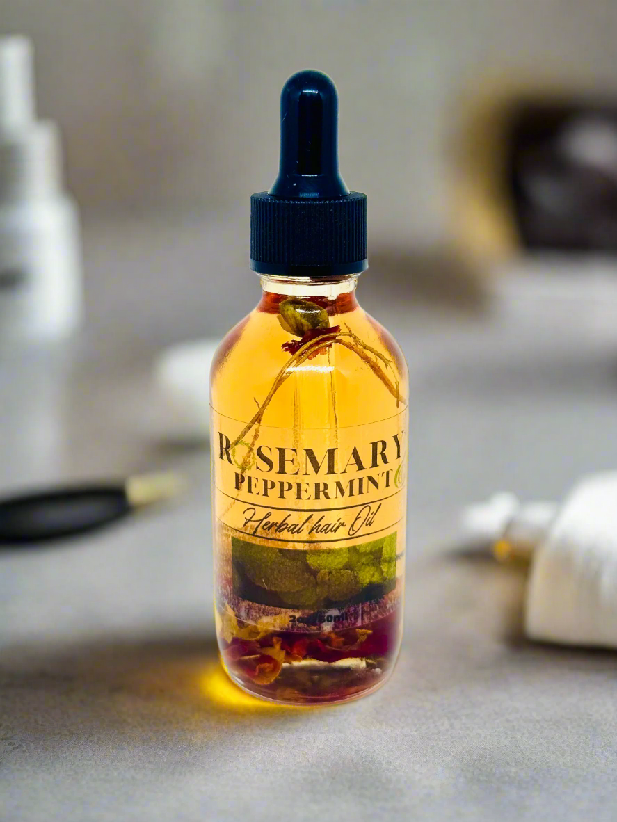 Rosemary & Peppermint Herbal Hair Oil